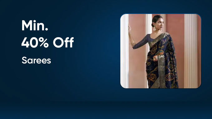 Elegant Sarees | Soch | Satrani & More | Min. 40% Off 
