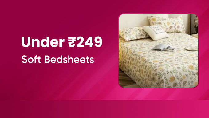 Bedsheets | Stylish & Budget-Friendly 