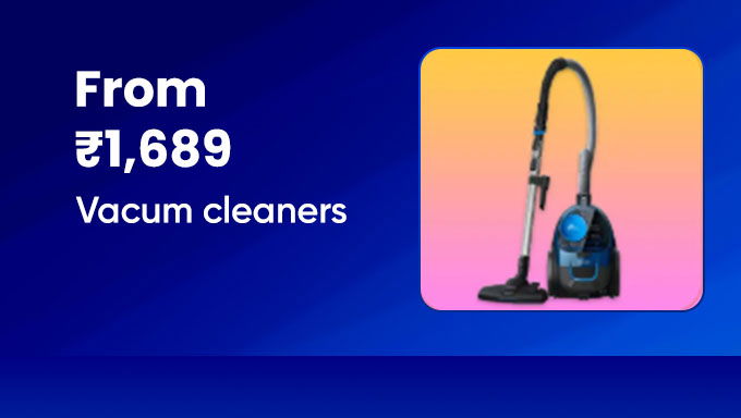  Big Savings on Vacuum Cleaners!