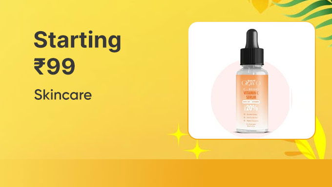 Skincare Starting ₹99 | Glow Up with Vitamin C Serum | Shop Now on Amazon
