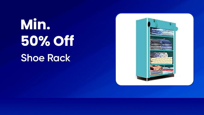 Shoe Racks | Min. 50% Off Storage Deals