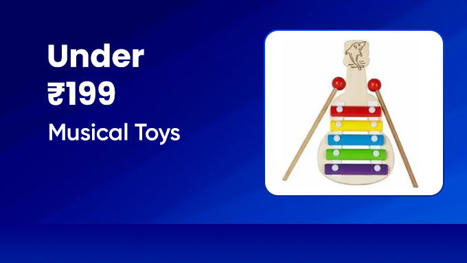 Musical Toys | Fun Picks Under ₹199 | Play & Learn