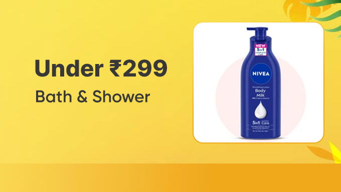 Bath & Shower Essentials | NIVEA & More Under ₹299!