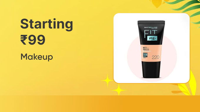 Makeup Deals | Starting at ₹99 | Top Brands Like Maybelline