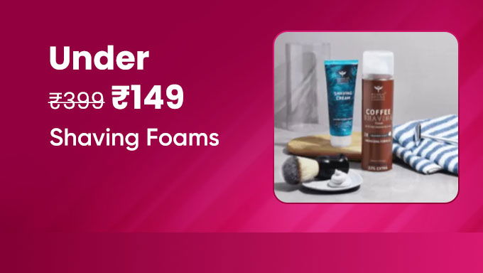 Shaving Foams | Grooming Essentials Under ₹149