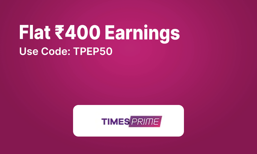 Premium Pack Get 1-Year Times Prime Plan at ₹1299 & Get Flat ₹500 OFF