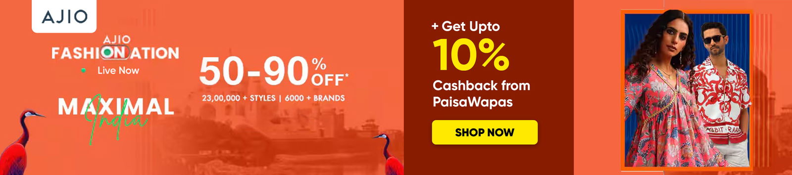 Ajio FashiONation Sale
