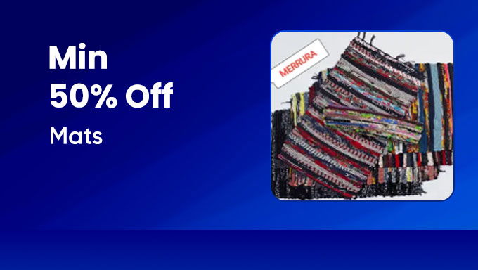 Colorful Mats | Minimum 50% OFF