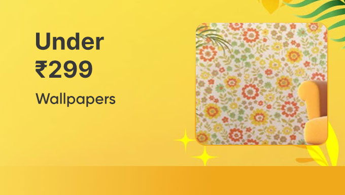 Wallpapers Under ₹299 | Peel & Stick Home Décor | Stylish Wall Designs 