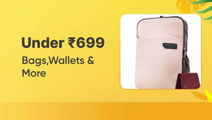  Bags, Wallets & More | Under ₹699 | Top Brands 