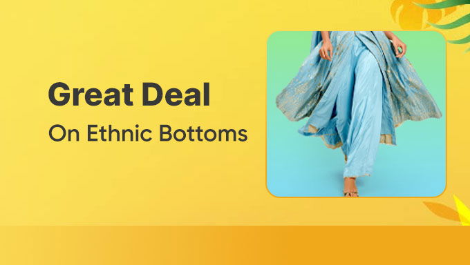  Ethnic & Fusion Wear | Top Brands | Upto 70% Off!