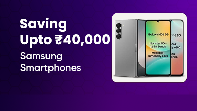 Amazon Great Freedom Festival | Save ₹40,000 on Samsung