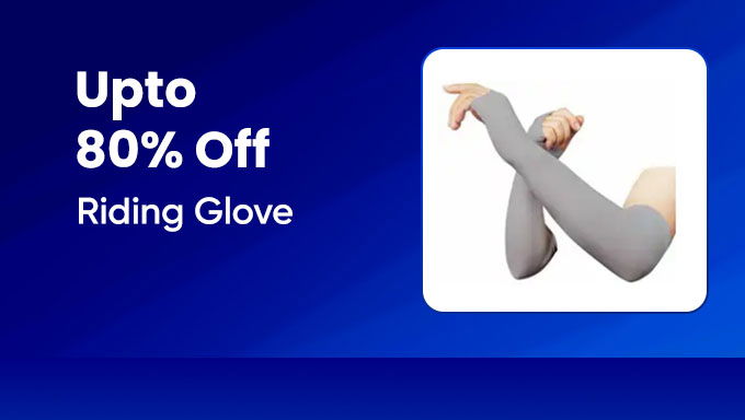 Ride in Style & Comfort | Riding Gloves Upto 80% Off