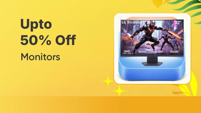 Monitors | Upto 50% Off on Top Brands!
