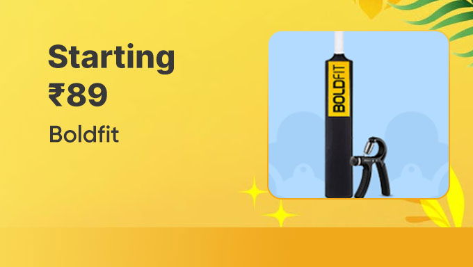  Boldfit Fitness Gear | Starting at ₹89 | Amazon Deals