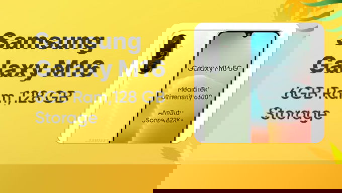 Samsung M16 5G | 6000mAh Battery | Dimensity Power Under Budget