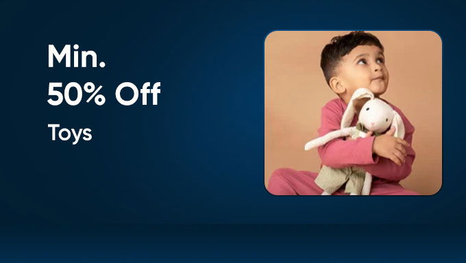 Minimum 50% Off | Cuddly & Creative Toys