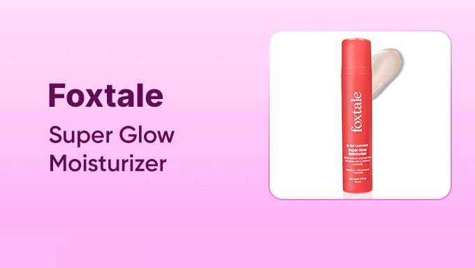 Foxtale Super Glow Moisturizer | 3x Vitamin C | Hydrates & Brightens Skin