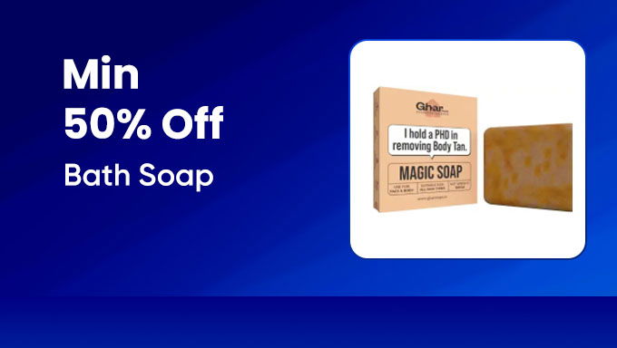 Bath Soaps Minimum 50% Off | Tan Removal Magic