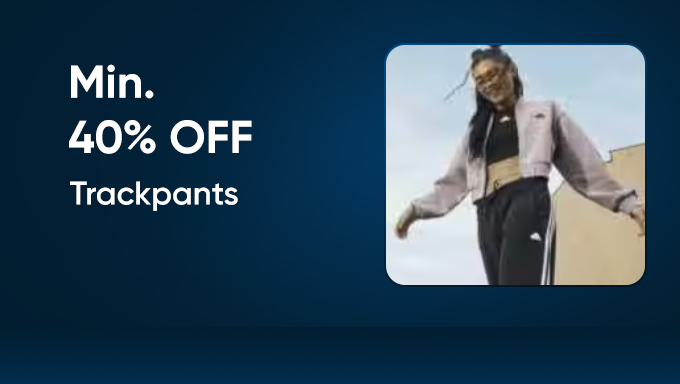 Minimum 40% OFF on Trackpants