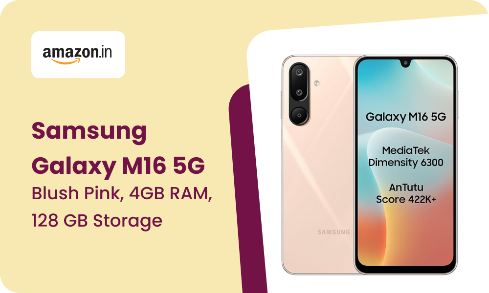 Buy Samsung Galaxy M16 5G (4GB RAM, 128 GB Storage)