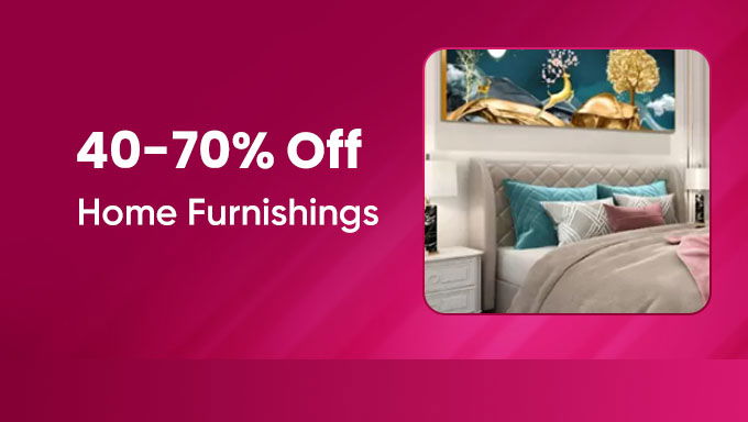 Home Furnishings | 40–70% Off | Refresh Your Space Now!