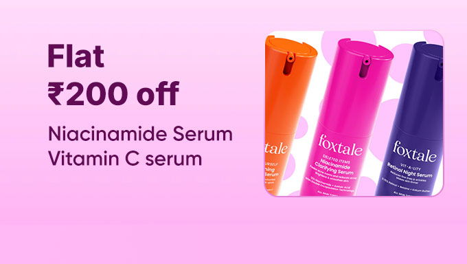 Skin Goals Start Here | Flat ₹200 Off on Serums