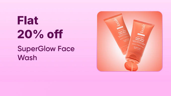 Glow Starts with Clean | Flat 20% Off on Cleansers