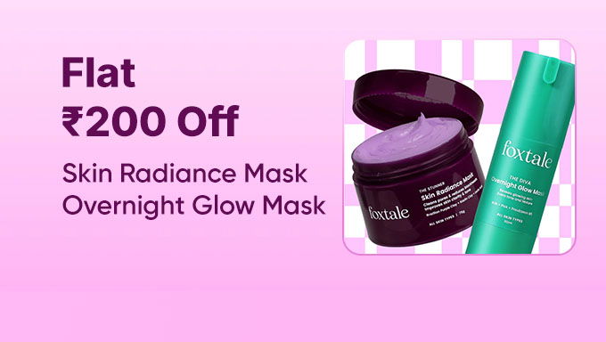 Glow More, Pay Less | Flat ₹200 Off on Masks