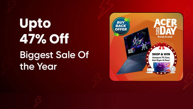 The Biggest Sale of the Year is HERE - Upto 47% Off