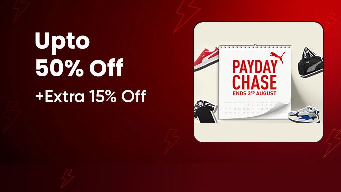 Payday Chase | Upto 50% + EXTRA 20% OFF + Instant 5% Prepaid Off On Everything