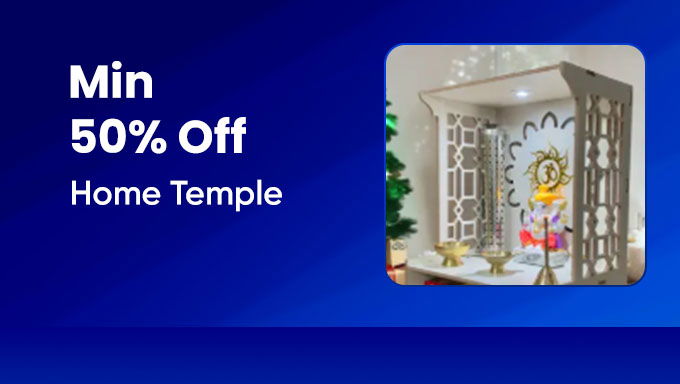 Minimum 50% Off | Home Temple