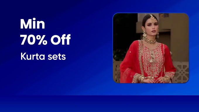 Minimum 70% Off | Kurta Sets