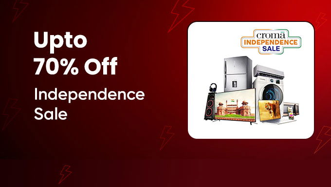 Croma Independence Sale LIVE | Up to 70% Off + ₹3,000 ICICI Bank Discount