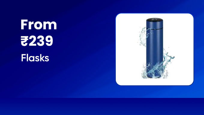  From ₹239 | Stylish Flasks | Flipkart