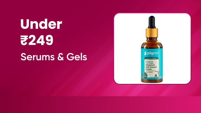 Serums & Gels Under ₹249 | Budget Skincare