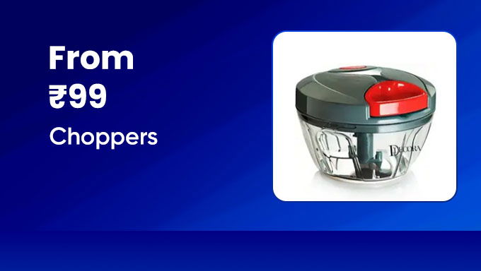 Choppers From ₹99 | Easy & Efficient Kitchen Helper
