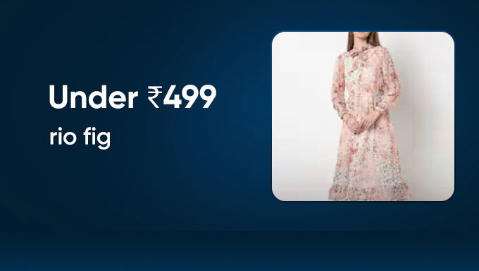 Women’s Fashion Steals | Under ₹499 on AJIO