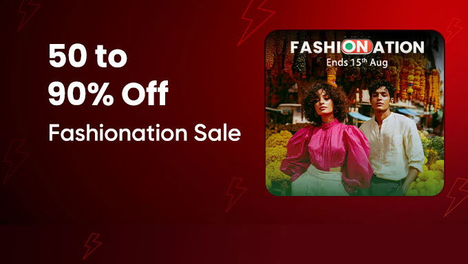 AJIO Fashionation Sale | 50–90% OFF on 23 Lakh+ Styles from 6000+ Brands