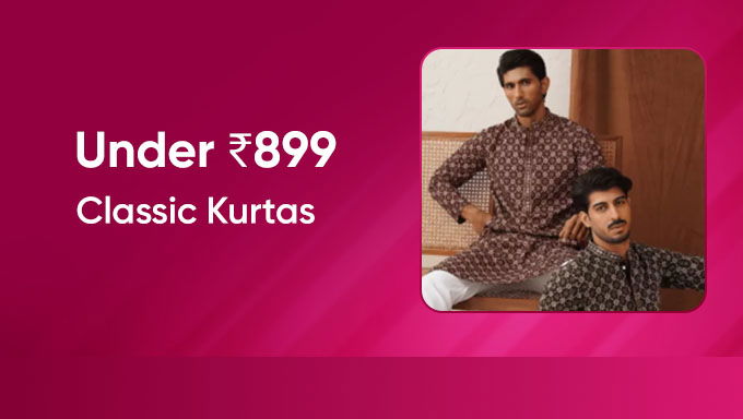 Classic Kurtas | Under ₹899