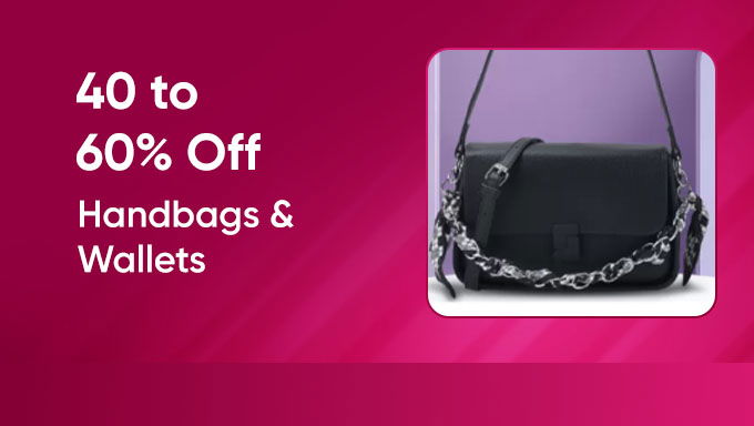 Handbags & Wallets | 40–60% Off