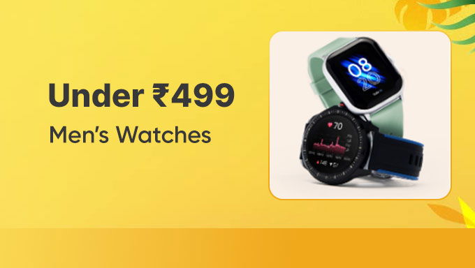 Men's Watches | Stylish Picks Under ₹499