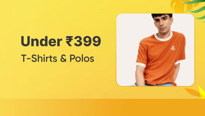 T-Shirts & Polos | Under ₹399