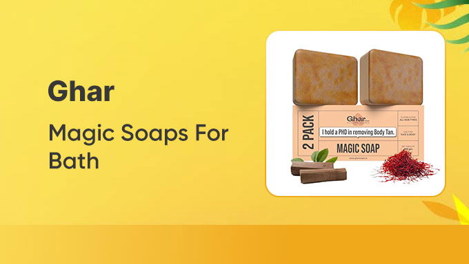 Ghar Soaps | Sandalwood & Saffron Magic Soap