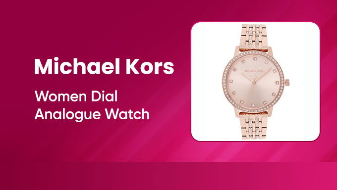 Michael Kors Women Dial | Rose Gold Analogue Watch