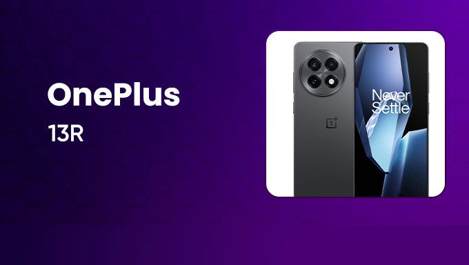 OnePlus 13R | Snapdragon® 8 Gen 3 | 5G | 120Hz AMOLED