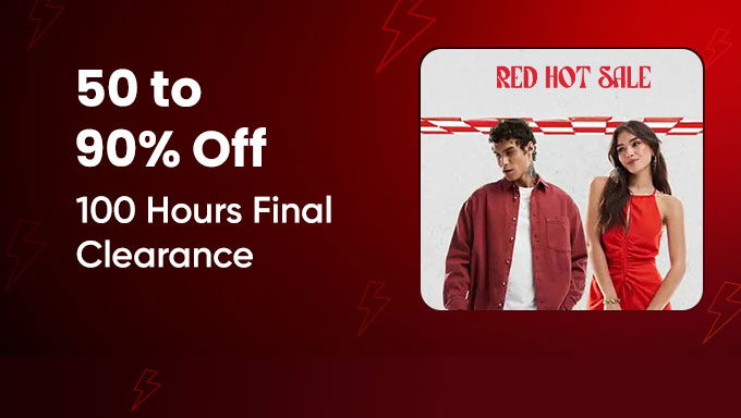  AJIO Red Hot Sale FINAL CLEARANCE | 50–90% OFF | 6000+ Brands | 2.3M+ Styles