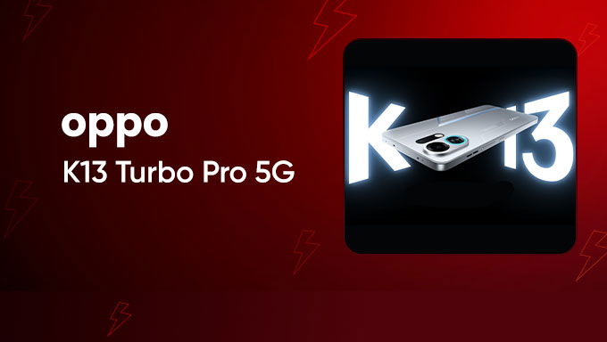 Buy OPPO K13 Turbo 5G Online | Save ₹3,399, Lowest Price ₹24,620