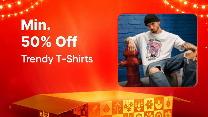 50% OFF Trendy T-Shirts | Limited Time Fashion Deal