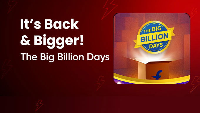 Flipkart Big Billion Days Sale | Back & Bigger with 10% Bank Discount